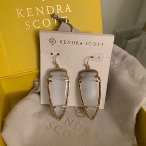 Kendra Scott Skylar Earrings in slate/gold